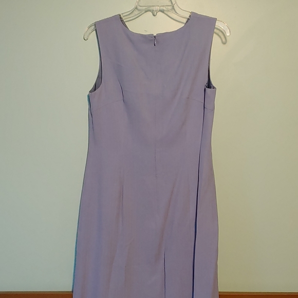 Tommy Bahama periwinkle v-neck knee length - Picture 5 of 5